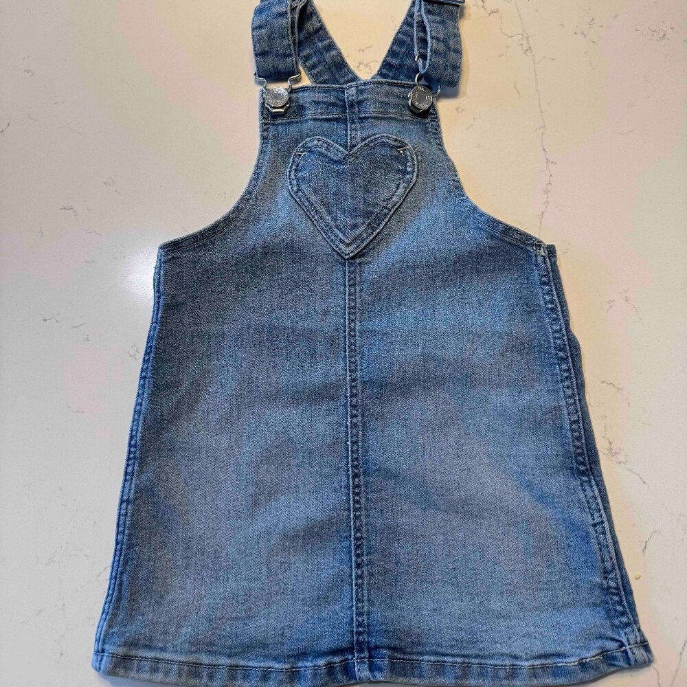 Girls BUNDLE 5 pieces Jacket Jeggings Overalls Tops Sz3 - Picture 8 of 14